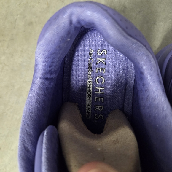 Purple Sneakers by Skechers With Memory FOAM - Picture 6 of 9